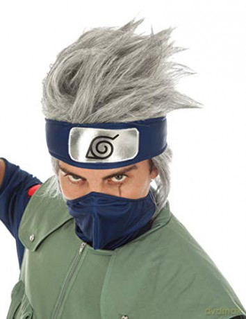 NARUTO SHIPPUDEN - Kakashi Hatake Wig Adult