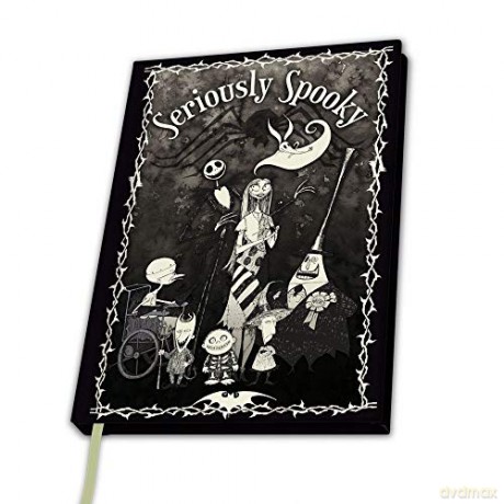 NIGHTMARE BEFORE XMAS - A5 Notebook Seriously Spooky