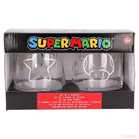 NINTENDO - Zestaw 2 szklanek - 510 ml