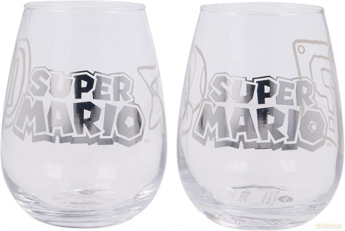 NINTENDO - Zestaw 2 szklanek - 510 ml