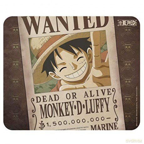 ONE PIECE - Elastyczna podkładka pod myszkę - Wanted Luffy