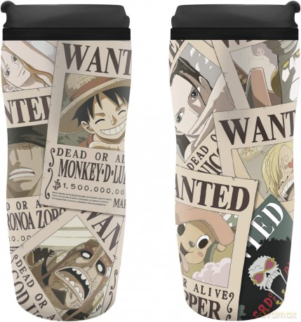ONE PIECE - Wanted Travel mug kubek podróżny