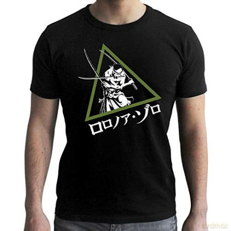 ONE PIECE - Tshirt Zoro man black - new fit