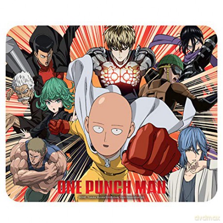 ONE PUNCH MAN - Elastyczna podkładka pod myszkę - Heroes