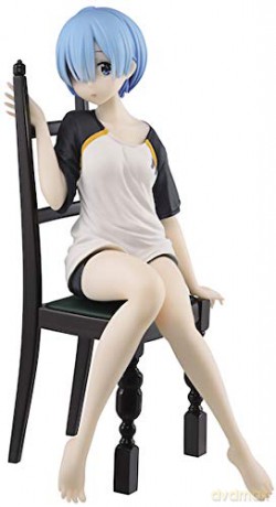 RE:ZERO - REM (T-Shirt ver.) - Relax Time - 20 cm