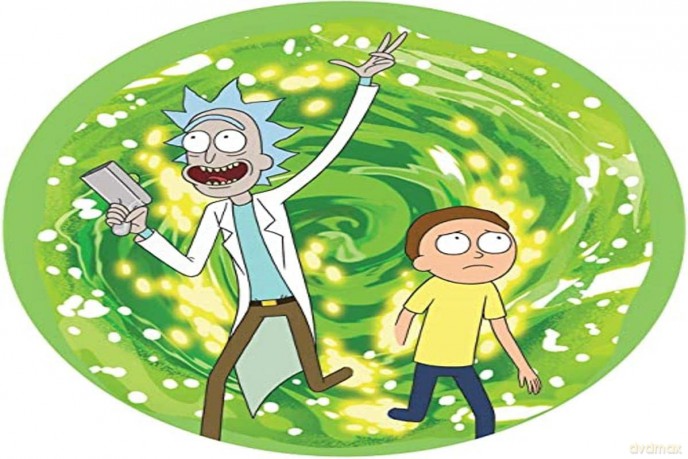 RICK AND MORTY - Elastyczna podkładka pod myszkę - Portal
