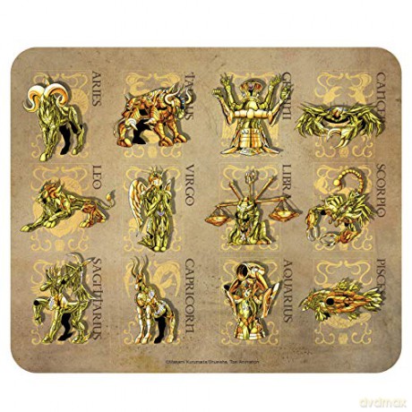 SAINT SEIYA - Elastyczna podkładka pod myszkę - Gold armors