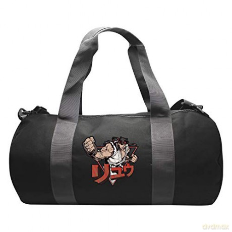 STREET FIGHTER - Sport bag Ryu - Grey/Black