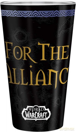 WORLD OF WARCRAFT - Duża szklanka - 400 ml - Alliance