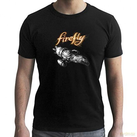 FIREFLY - Tshirt Firefly man black - new fit
