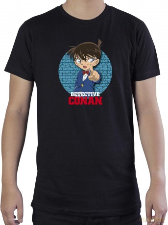 DETECTIVE CONAN - Tshirt Conan man black - basic