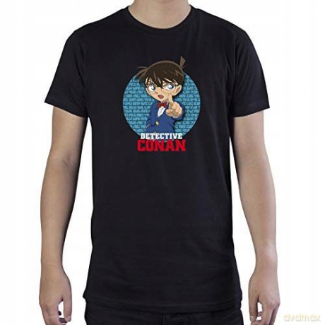 DETECTIVE CONAN - Tshirt Conan man black - basic