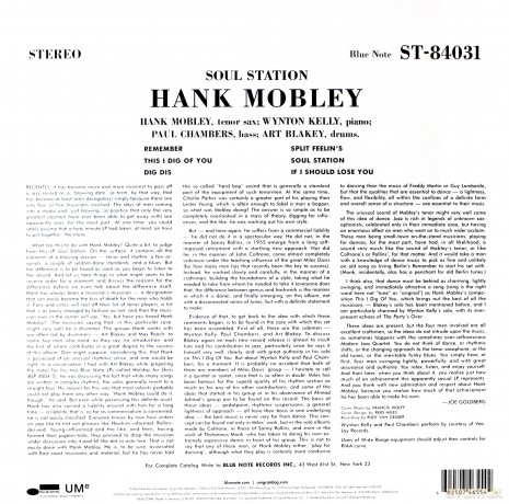 Hank Mobley: Soul Station / Classic Vinyl [Winyl]