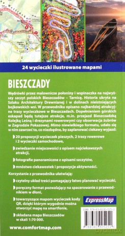 Bieszczady light: przewodnik + mapa [KSIĄŻKA]