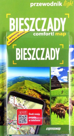 Bieszczady light: przewodnik + mapa [KSIĄŻKA]