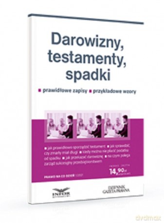 Darowizny, testamenty, spadki - Eliza Jamborska [KSIĄŻKA]