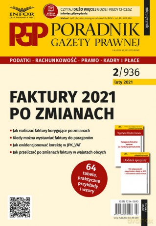 Faktury 2021 po zmianach [KSIĄŻKA]