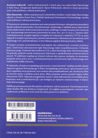Kodeks pracy Komentarz - Kazimierz Jaśkowski, Eliza Maniewska [KSIĄŻKA]