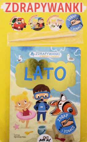 Lato z Manią i Tyniem Zdrapywanka [KSIĄŻKA]