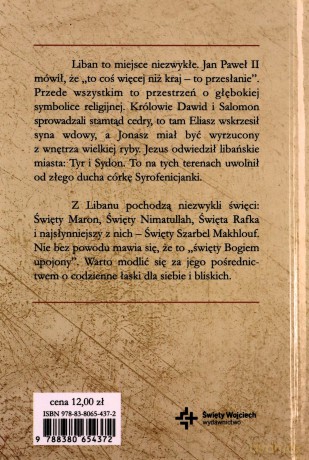 Święty Szarbel i inni święci z Libanu Modlitewnik [KSIĄŻKA]