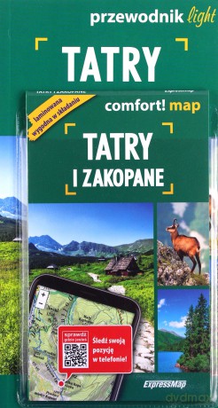 Tatry i Zakopane light przewodnik + mapa [KSIĄŻKA]