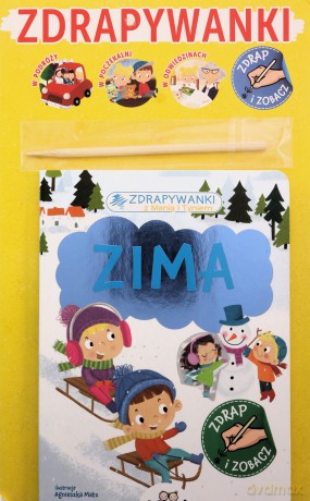 Zima. Zdrapywanki z Manią i Tyniem [KSIĄŻKA]