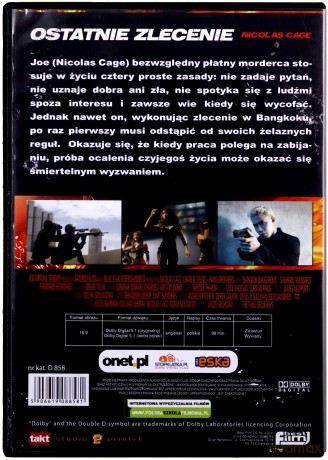 Ostatnie zlecenie [DVD]