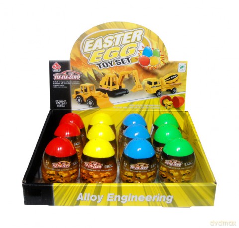 Autko w jajku budowlane