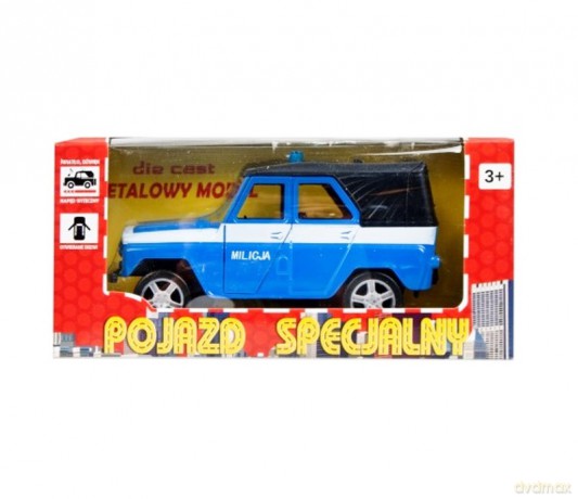Auto Milicja z dzwiękiem