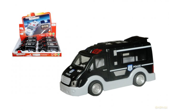 Auto z polskim modułem dźwiękowym policja