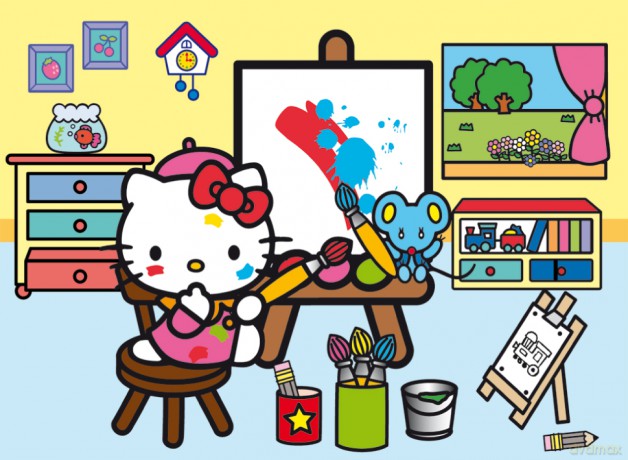 CLEMENTONI 30 Maxi Hello Kitty [PUZZLE]