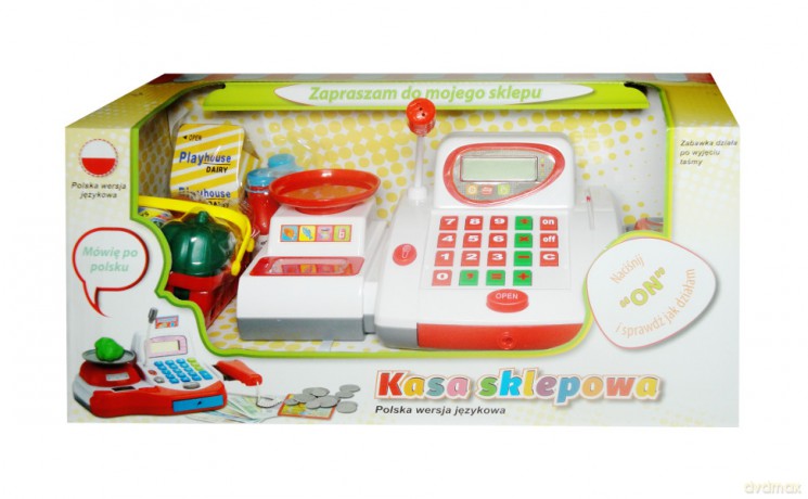 Kasa sklepowa z polskim modułem głosowy