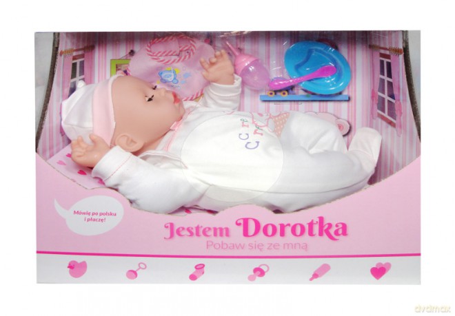 Lalka Dorotka Bobas śpiewa i mówi po polsku