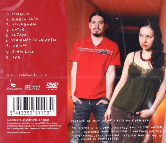 Rodrigo y Gabriela: Rodrigo y Gabriela [CD]