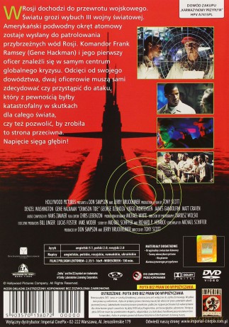 Karmazynowy przypływ (polski lektor) [DVD]