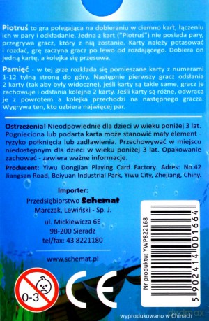 Piotruś w Oceanie [KARTY]