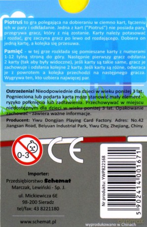 Piotruś zawody [KARTY]