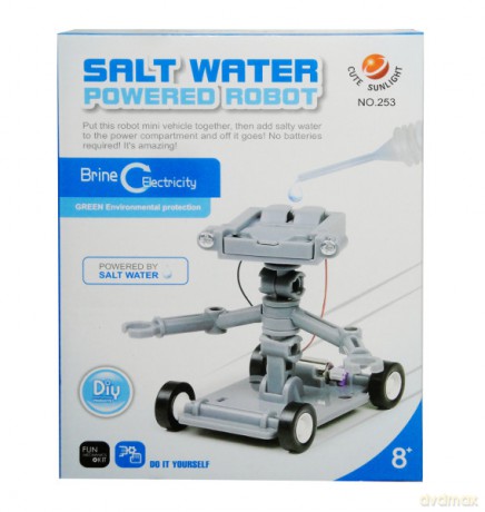 Robot zasilany słoną wodą