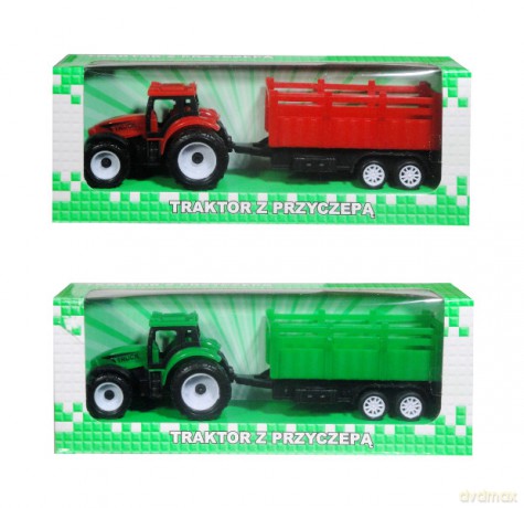 Traktor z przyczepą (wysyłka losowa)