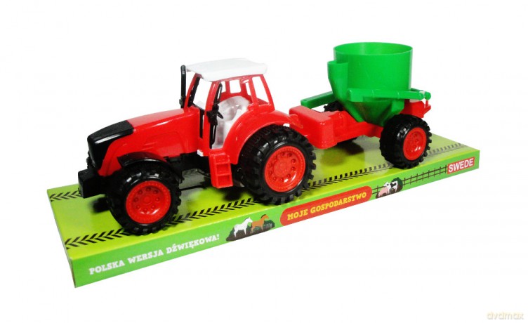 Traktor z przyczepą polski moduł