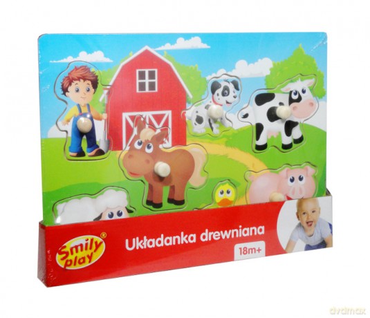 Układanka drewniana