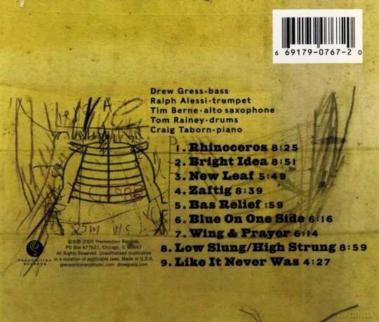 Drew Gress, Ralph Alessi, Tim Berne, Tom Rainey, Craig Taborn: 7 Black Butterflies [CD]