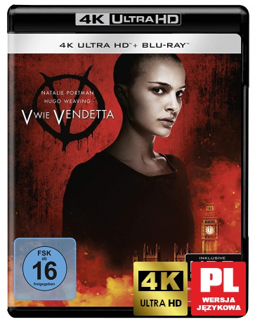 V Jak Vendetta [Blu-Ray 4K]+[Blu-Ray]