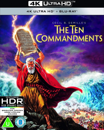 The Ten Commandments (Dziesięcioro przykazań) [Blu-Ray 4K]+[Blu-Ray]