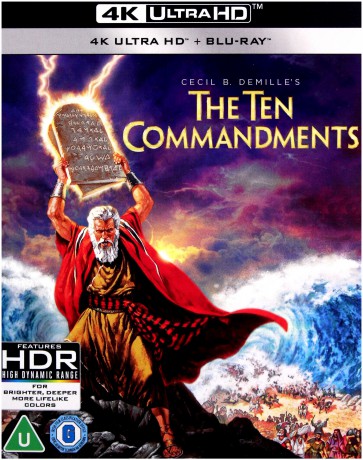 The Ten Commandments (Dziesięcioro przykazań) [Blu-Ray 4K]+[Blu-Ray]