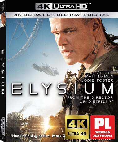 Elizjum [Blu-Ray 4K]+[Blu-Ray]