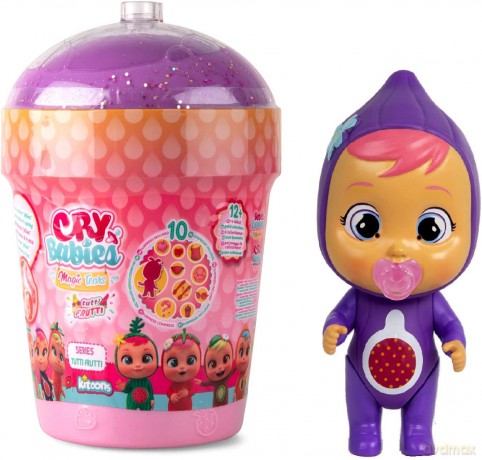 Cry Babies Magic Tears Tutti Frutti - Laleczka Mix