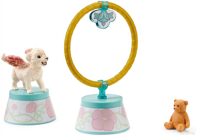 Schleich Zestaw Bayala Trening Skrzydlatych Lwiątek Bayala