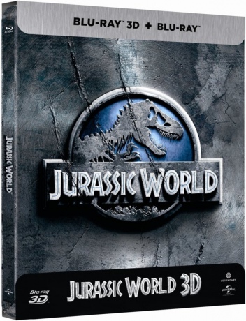 Jurassic World (steelbook) [Blu-Ray 3D]+[Blu-Ray]