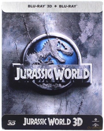 Jurassic World (steelbook) [Blu-Ray 3D]+[Blu-Ray]